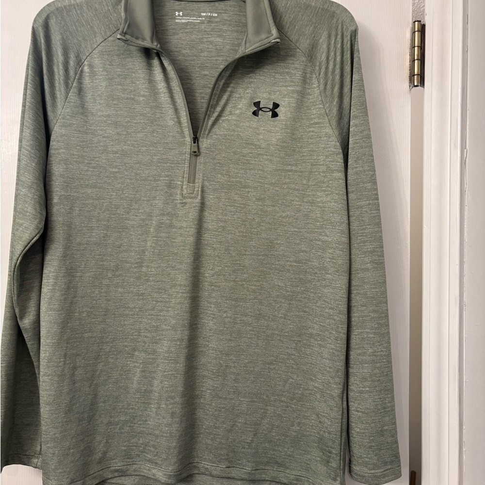Under Armour Sage Green Athletic Pullover